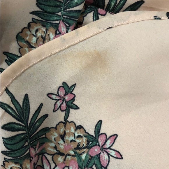 Flying Tomato Pink Floral Tulip High-low Hem Dress - Picture 5 of 8